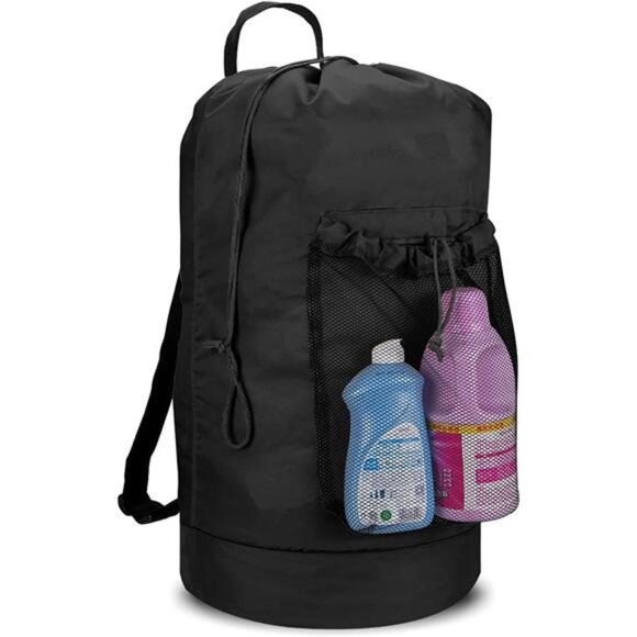 Laundry Backpack with Shoulder Straps - Picture 1 of 8